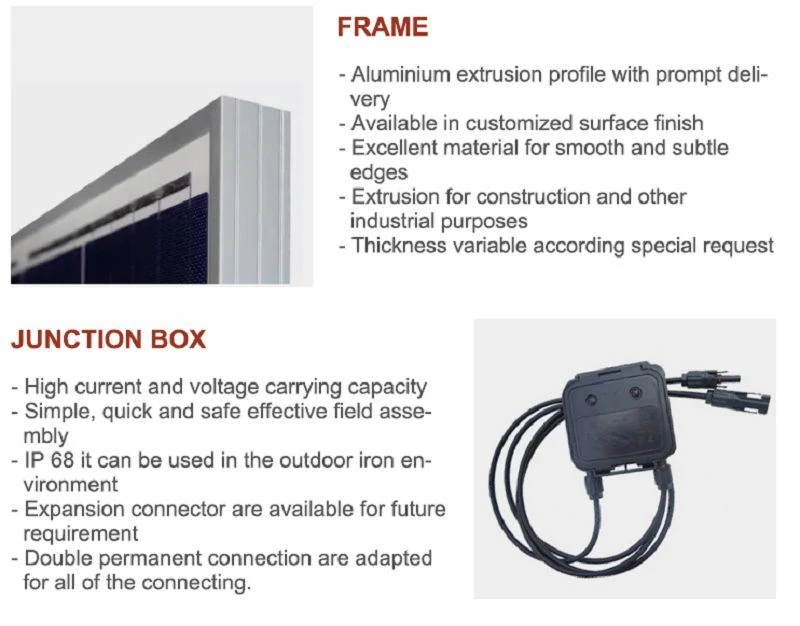 Monocrystalline solar panels