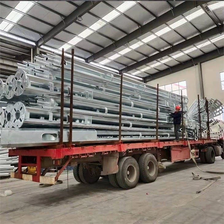 Solar Street Light Pole Post Lamp Pole